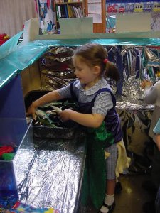 Rebecca at Infant School