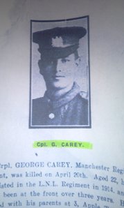 Cpl George Carey