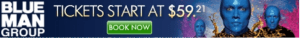 Great value Blue Man Tickets